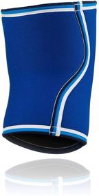 img 2 attached to Rehband 7084 Blue Line Knee Blue: Advanced Support for Optimal Knee Health