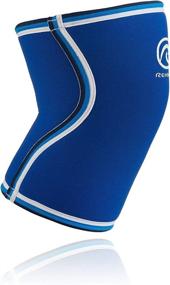 img 3 attached to Rehband 7084 Blue Line Knee Blue: Advanced Support for Optimal Knee Health