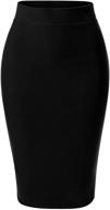 mixmatchy womens techno bodycon pencil logo