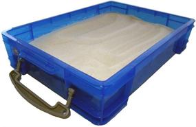 img 3 attached to 🏖️ Compact Portable Sand Tray for Therapeutic and Creative Use