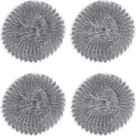 ram-pro 4-pack heavy-duty steel wool bbq grill cleaning pads logo