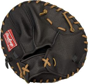 img 1 attached to 🧤 Rawlings Great Hands Training Glove - Enhanced Grip, Black, Single Size