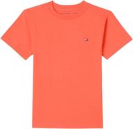 stylish and comfortable tommy hilfiger little crew neck t shirt for boys - tops, tees & shirts logo