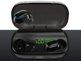 img 4 attached to Bluetooth Waterproof Earphones Hands Free Microphone Headphones and Earbud Headphones