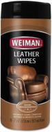 weiman leather wps 30 ct - enhanced leather care solution logo