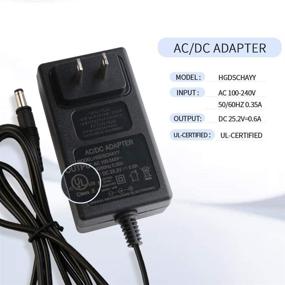 img 3 attached to 💪 High-Quality 24V AC Adapter for Massage Guns: Compatible with 24V/25.2V Models Only!