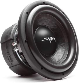 img 4 attached to 🔊 Skar Audio DDX-10 D2 10-дюймовый автомобильный сабвуфер - 1500 Вт максимальной мощности, двойное 2 Ом