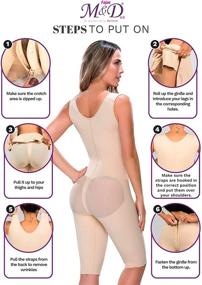 img 1 attached to 💪 M&D Post Surgery Stage 2 BBL Compression Garment Fajas Colombiana Post OP: Optimal Support and Comfort for Post-Operative Recovery