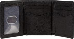 img 1 attached to 👝 Men's Wrangler Double Leather Trifold Wallet – Optimize Your Accessories Search