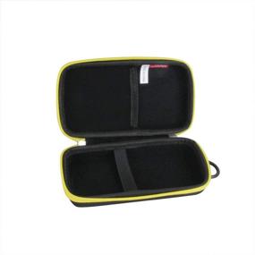 img 2 attached to 👜 Protective Travel Case for Etekcity Lasergrip 1080/774 Non-Contact Thermometer - Black+Yellow Zipper