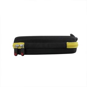 img 1 attached to 👜 Protective Travel Case for Etekcity Lasergrip 1080/774 Non-Contact Thermometer - Black+Yellow Zipper