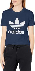 img 2 attached to 👕 adidas Originals Women's Trefoil T-Shirt