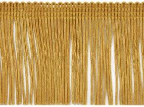 img 1 attached to 🏅 Expo International 5 Yards of 2" Chainette Fringe Trim, Gold - Elegant Golden Fringe Trim for Crafting and Home Décor