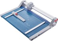 🔪 dahle 550 professional 14-inch rotary trimmer: 20 sheet capacity, self-sharpening, dual guide bar, automatic clamp - german engineered paper cutter logo