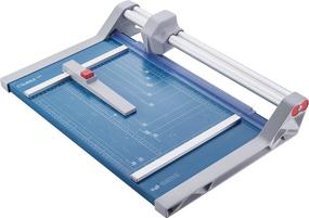 img 4 attached to 🔪 Dahle 550 Professional 14-Inch Rotary Trimmer: 20 Sheet Capacity, Self-Sharpening, Dual Guide Bar, Automatic Clamp - German Engineered Paper Cutter