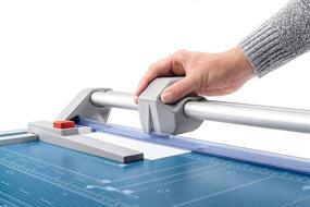 img 3 attached to 🔪 Dahle 550 Professional 14-Inch Rotary Trimmer: 20 Sheet Capacity, Self-Sharpening, Dual Guide Bar, Automatic Clamp - German Engineered Paper Cutter