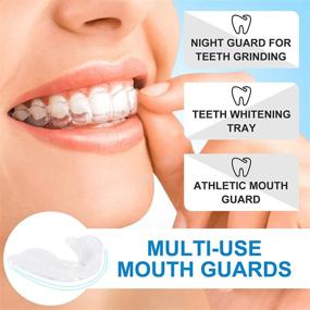 img 1 attached to Moldable Mouth Guard for Teeth Grinding - Custom Fit, Sets of 4, Stops Bruxism, TMJ & Eliminates Teeth Clenching