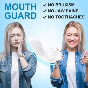 img 4 attached to Moldable Mouth Guard for Teeth Grinding - Custom Fit, Sets of 4, Stops Bruxism, TMJ & Eliminates Teeth Clenching