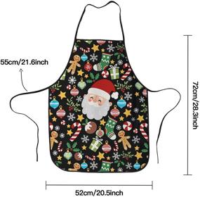 img 3 attached to 👨 Hilarious Kitchen Apron for Men and Women - Waterproof, Selvedge Design with Cleaning and Cooking Abilities - Perfect Chef Gift