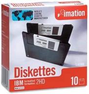 💾 imation 3.5" diskettes, formatted, pc format, 1.44mb, ds-hd - improved seo logo