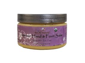 img 2 attached to 🐝 Bee All Natural Organic Intense Hand and Foot Salve | 4 Oz Jar | Lavender & Tea Tree | Boost Your Hand and Foot Care Routine