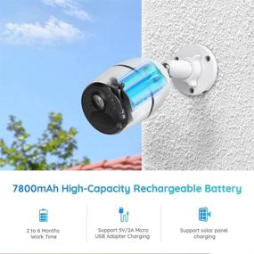 img 3 attached to 📷 Wire-Free 3G/4G LTE Security Camera for Outdoor Use | Solar/Rechargeable Battery Powered | Cloud/SD Card Storage | Starlight Night Vision | 2 Way Talk | PIR Motion Sensor - Reolink Go (US Version)