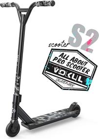 img 4 attached to 🛴 VOKUL Pro Scooter for Kids Boys Girls Teens Up 6 Years - Freestyle Tricks Stunt Scooter - High Performance Gift for Skatepark Street Tricks