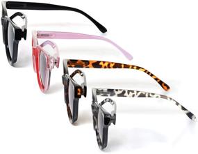 img 2 attached to 👓 Stylish Bifocal Readers for Women - Eyekepper 4-Pack Bifocal Reading Glasses