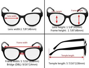 img 1 attached to 👓 Stylish Bifocal Readers for Women - Eyekepper 4-Pack Bifocal Reading Glasses