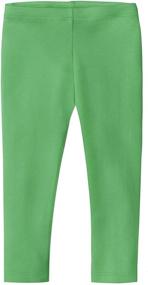 img 4 attached to 🩳 Cropped Cotton Leggings - Heather Summer Girls' Clothing