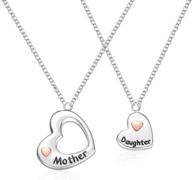 👩 cherish the bond: jeka heart pendant bracelet / necklace jewly gifts for mother's day - perfect mother-daughter matching set logo