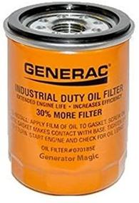 img 3 attached to 🔍 Generac 070185ES / 070185E 90mm High Capacity Oil Filter - Enhancing Engine Performance with 30% More Filtration