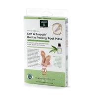 👣 discover smoother and softer feet with earth therapeutics soft & smooth foot mask - 2 pairs logo