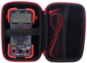 img 3 attached to 🔴 Aenllosi Hard Case Replacement - Designed for INNOVA 3320/3340 Auto-Ranging Digital Multimeter (red)