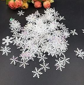 img 1 attached to Sorive Snowflakes Confetti Christmas Decorations