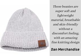 img 2 attached to Dan Merchandise Winter Beanie Charcoal Outdoor Recreation in Outdoor Clothing