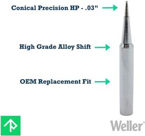 img 2 attached to 🔌 Набор из 2 конических паяльных насадок Веллер для любителей