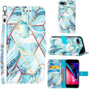 img 4 attached to Compatible IPhone 6S Pattern Leather Cell Phones & Accessories