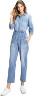 👩 celebrity pink juniors denim coverall aviator jumpsuit for women logo