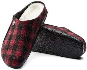 img 1 attached to 👞 Ultimate Comfort and Style: Birkenstock Men's Zermatt Anthr Shearling Slippers