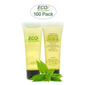 img 2 attached to Convenient 200 PCS (100 Kits): ECO Amenities Hotel Shamooo and Body Lotion Set for Personal Hygiene, Travel Size Toiletries Kit - Bulk Purchase