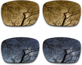 img 4 attached to Polarized Replacement Oakley Holbrook Bronze Men's Accessories