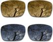 polarized replacement oakley holbrook bronze men's accessories logo