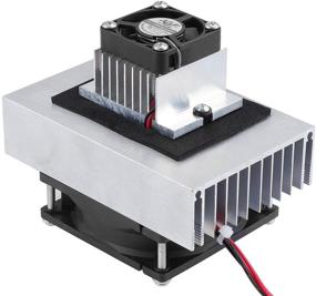 img 4 attached to 💨 WiMas DIY Peltier Cooler Kit: Efficient 12V Semiconductor Thermoelectric Cooling System with TEC1-12706 Peltier Heatsink Module Kit and Fan