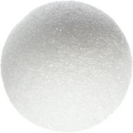 🔮 floracraft styrofoam balls 2-1/2" 6/pkg - ideal for crafting and decor - white" logo