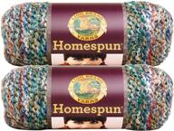 🔥 get the best deal: lion brand homespun yarn (2-pack) in painted desert #790-407 - bulk buying option! logo