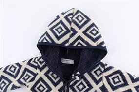 img 1 attached to ❄️ Mud Kingdom Toddler Jacket Snowflake: Stylish Boys' Clothing for Jackets & Coats