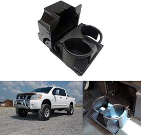 img 4 attached to 🚗 Замена заднего подстаканника в консоли Nissan Titan 2004-2015: Autosmark 96967-9FD0B (Черный)