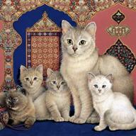 diamond painting awesocrafts kitten animals logo