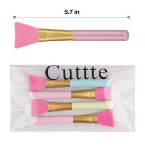 img 3 attached to Cuttte Silicone Flexible Applicator Moisturizers Tools & Accessories